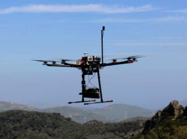 Drone optocottero con sensore LiDAR - Riproduzione riservata Università di Firenze droni