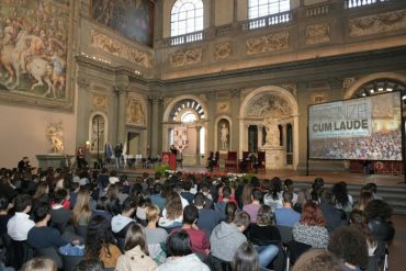 Foto - Palazzo Vecchio, 24 ottobre 2017 - Firenze cum laude, il benvenuto alle matricole - riproduzione riservata