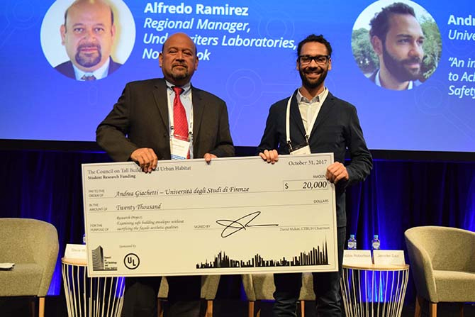 foto Andrea Giachetti premio per studio su grattacieli