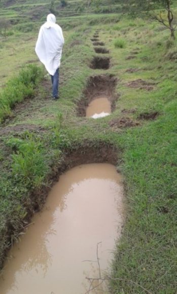 Trincee di infiltrazione per landscape restoration (Regione del Tigrè, Etiopia)