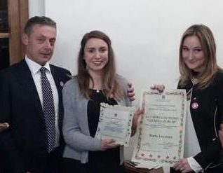foto padre di Lucrezia Borghi, Marta Iaccarino e Chiara Anselmi