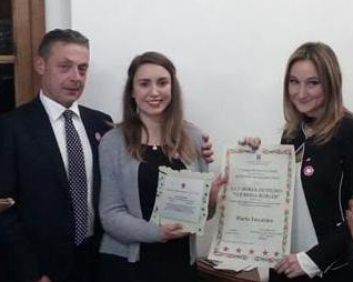 foto padre di Lucrezia Borghi, Marta Iaccarino e Chiara Anselmi