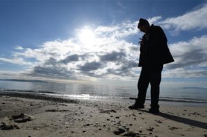 immagine di Roberto Mari sulle spiagge della Maremma