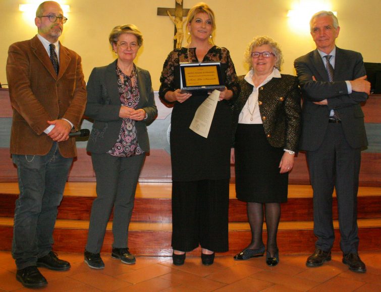 Da sinistra, Massimiliano Fiorucci, Simonetta Polenghi, Maria Rita Mancaniello, Simonetta Ulivieri e Giuseppe Elia