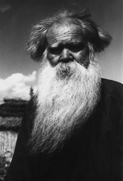 Anziano Ainu - Foto Fosco Maraini