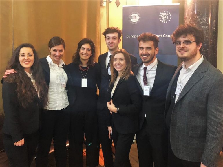 Lisa Nericon la squadra Unifi all'evento internazionale