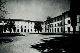 Il complesso di Santa Marta in una foto d'epoca
