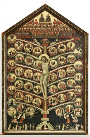 Firenze, Galleria dell’Accademia – Pacino di Bonaguida, Lignum vitae.