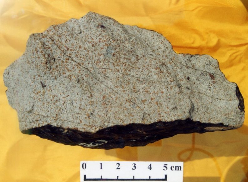 Un frammento della meteorite Suizhou