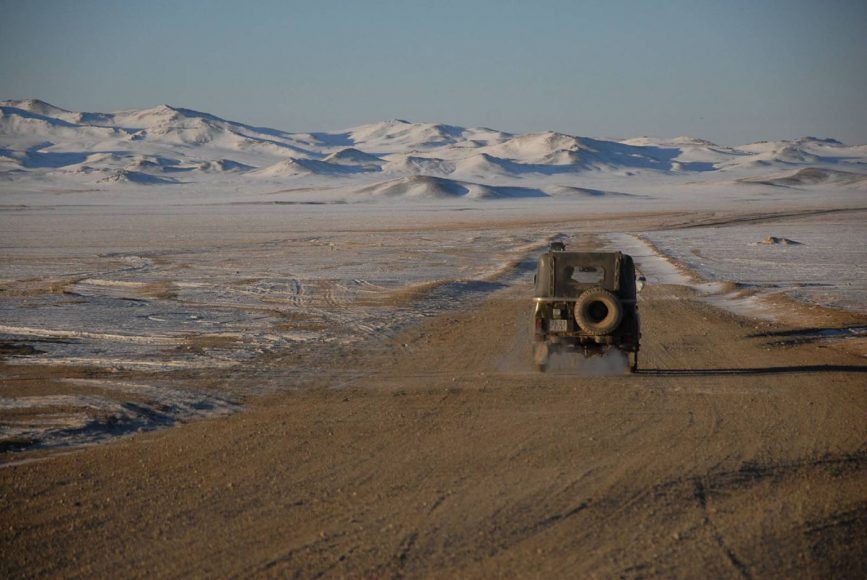 Verso i Monti Altai (foto Francesco Rovero)