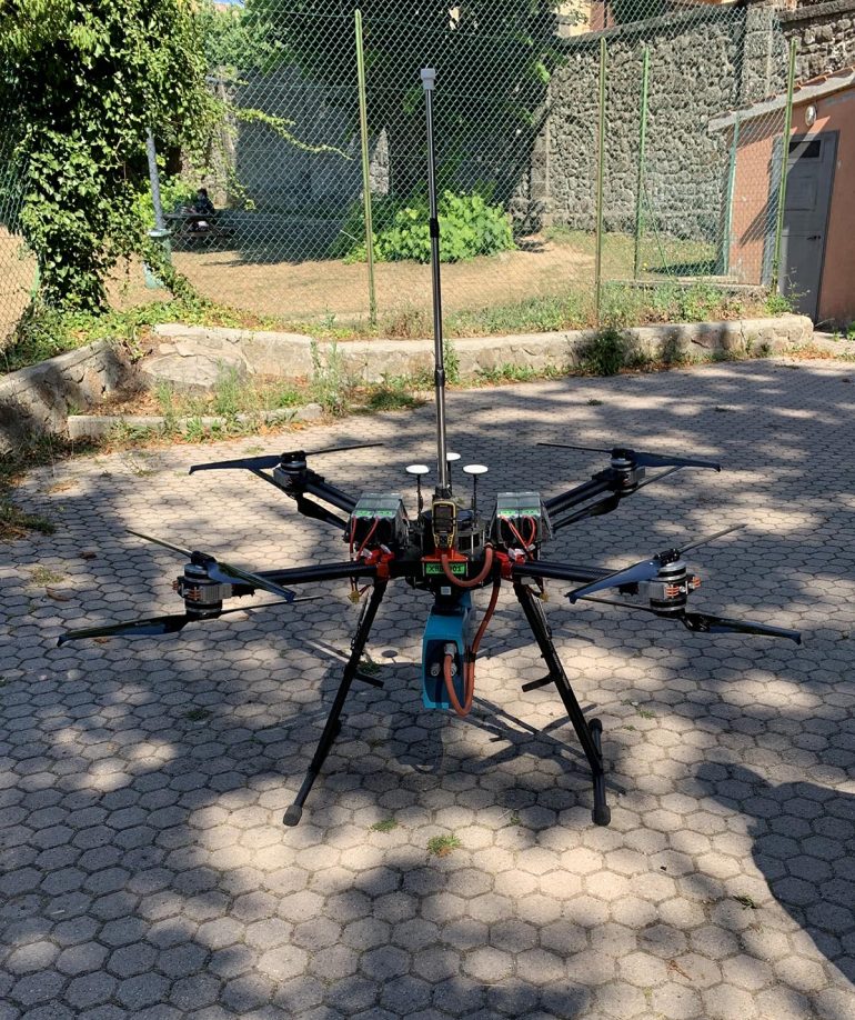 Il detector associato al drone