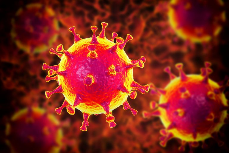 MERS virus, archivio fotografico 123rf.com - Riproduzione riservata