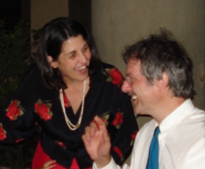 Anna Maria Papini e Morten Meldal in occasione del convegno Eurocombi4, realizzato a Firenze nel 2007