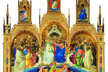 Lorenzo Monaco, Incoronazione della Vergine, Firenze, Galleria degli Uffizi (foto dal volume "Santa Maria degli Angeli a Firenze", per gentile concessione dell'editore)