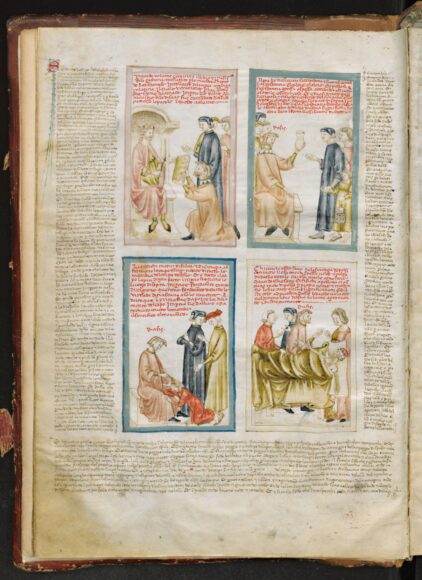 Rasis, Liber medicinalis Almansoris, volgarizzamento - Biblioteca Medicea Laurenziana, Pluteo 73.43 (sec. XIV)