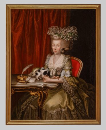 Diomira Franchi, Ritratto di Maria Luisa di Borbone Spagna, 1789