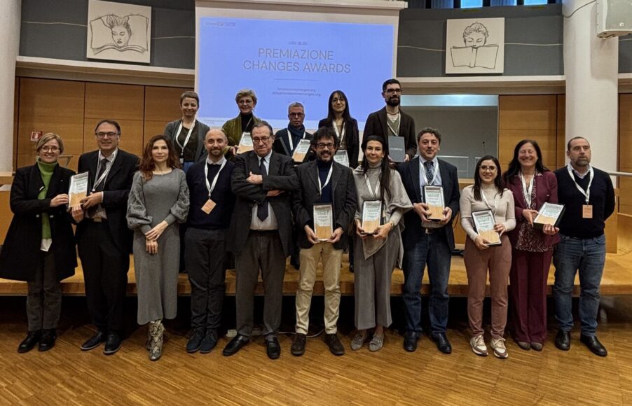I vincitori della prima edizione dei CHANGES Awards (Foto di Fondazione CHANGES)