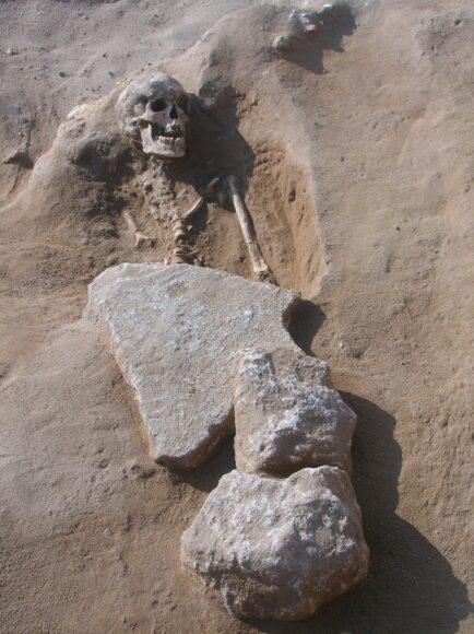 La necropoli di Tharros, in Sardegna
