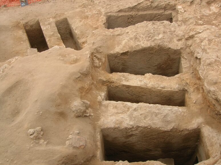 La necropoli di Tharros, in Sardegna