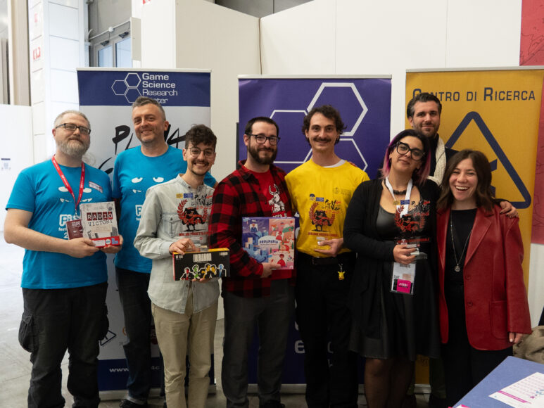 I protagonisti dello stand del GiX al Play Festival del Gioco