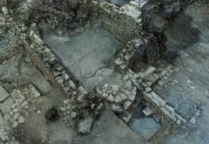 Gli scavi al Castello di Monsummano Alto